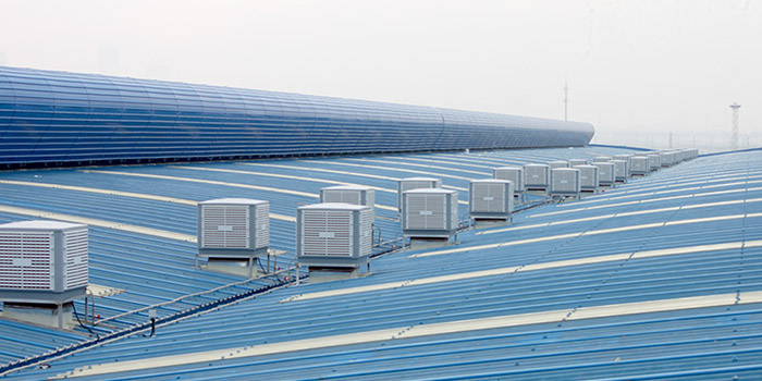 星科冷風機環保空調鋼結構廠房通風降溫解決方案